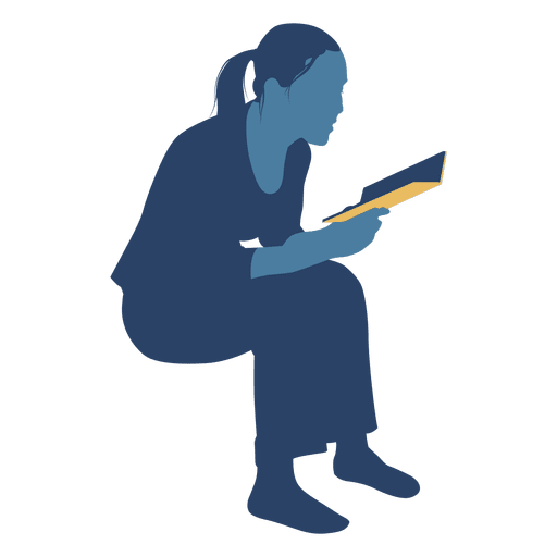 Woman Reading PNG Image High Quality Transparent PNG Image