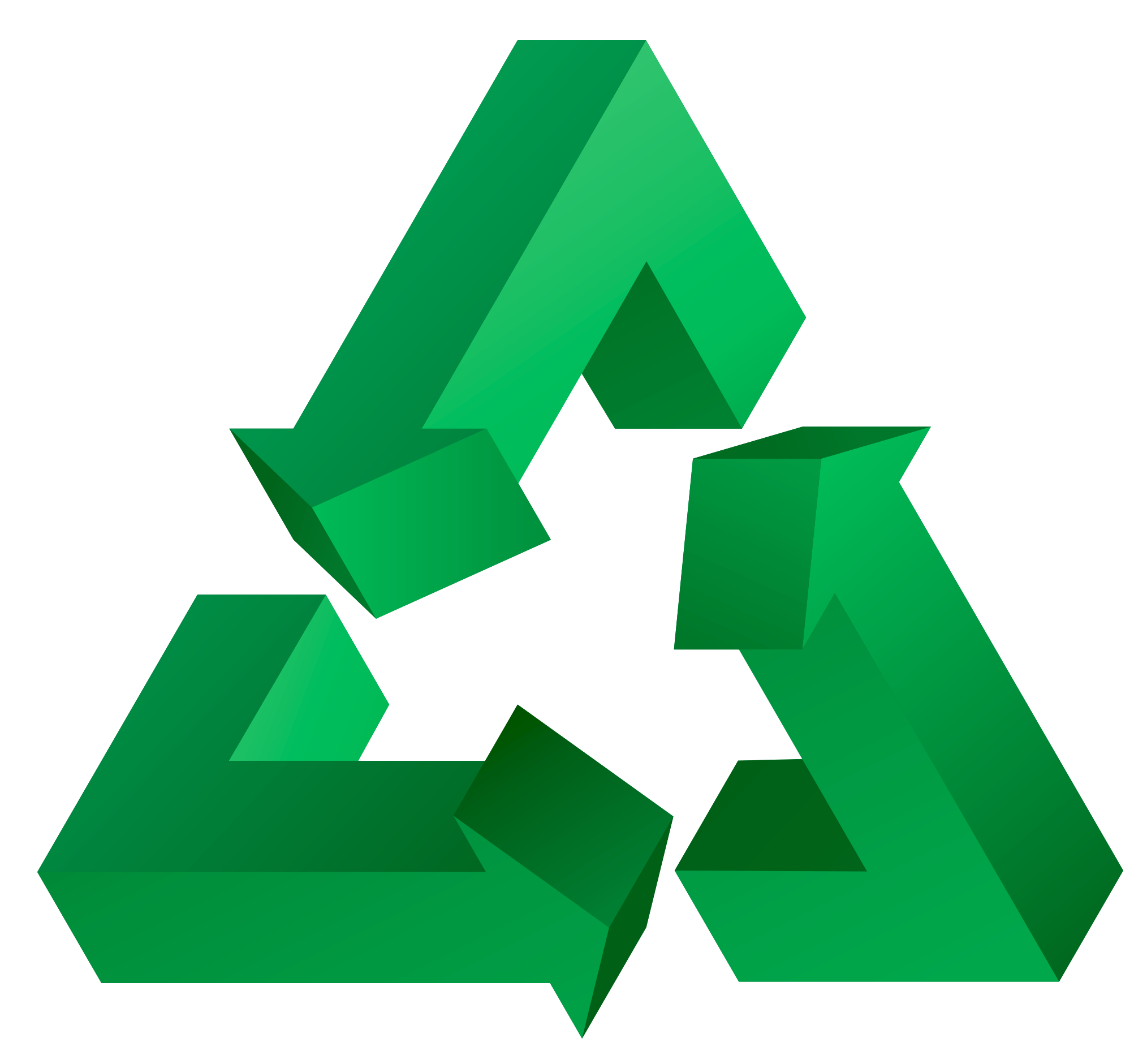 Recycle 3D Free Transparent Image HQ Transparent PNG Image