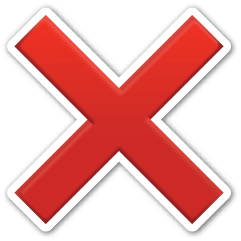 Red Cross Mark Png Pic Transparent PNG Image