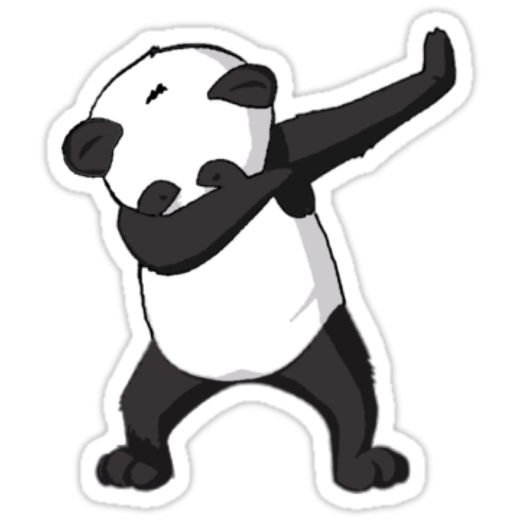 Giant Dab T-Shirt Avatar Panda Red Transparent PNG Image