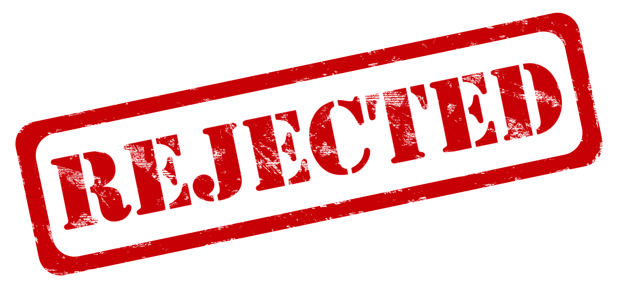 Rejected Stamp Png Transparent PNG Image