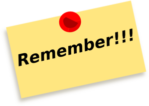 Remember Png Clipart Transparent PNG Image