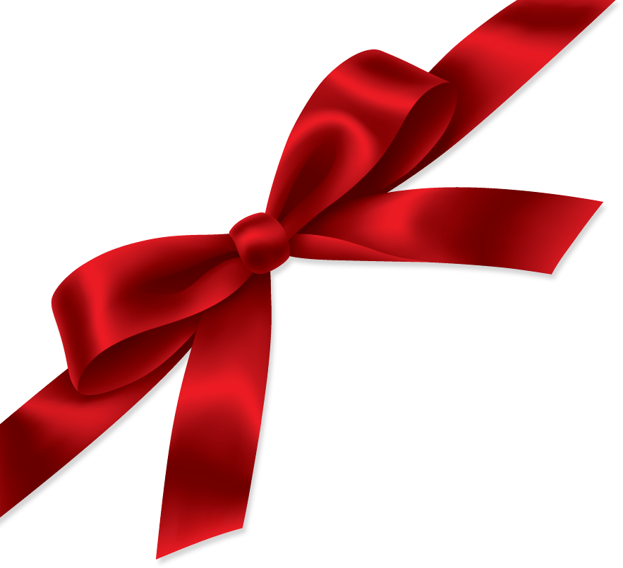 Red Gift Ribbon Png Image Transparent PNG Image