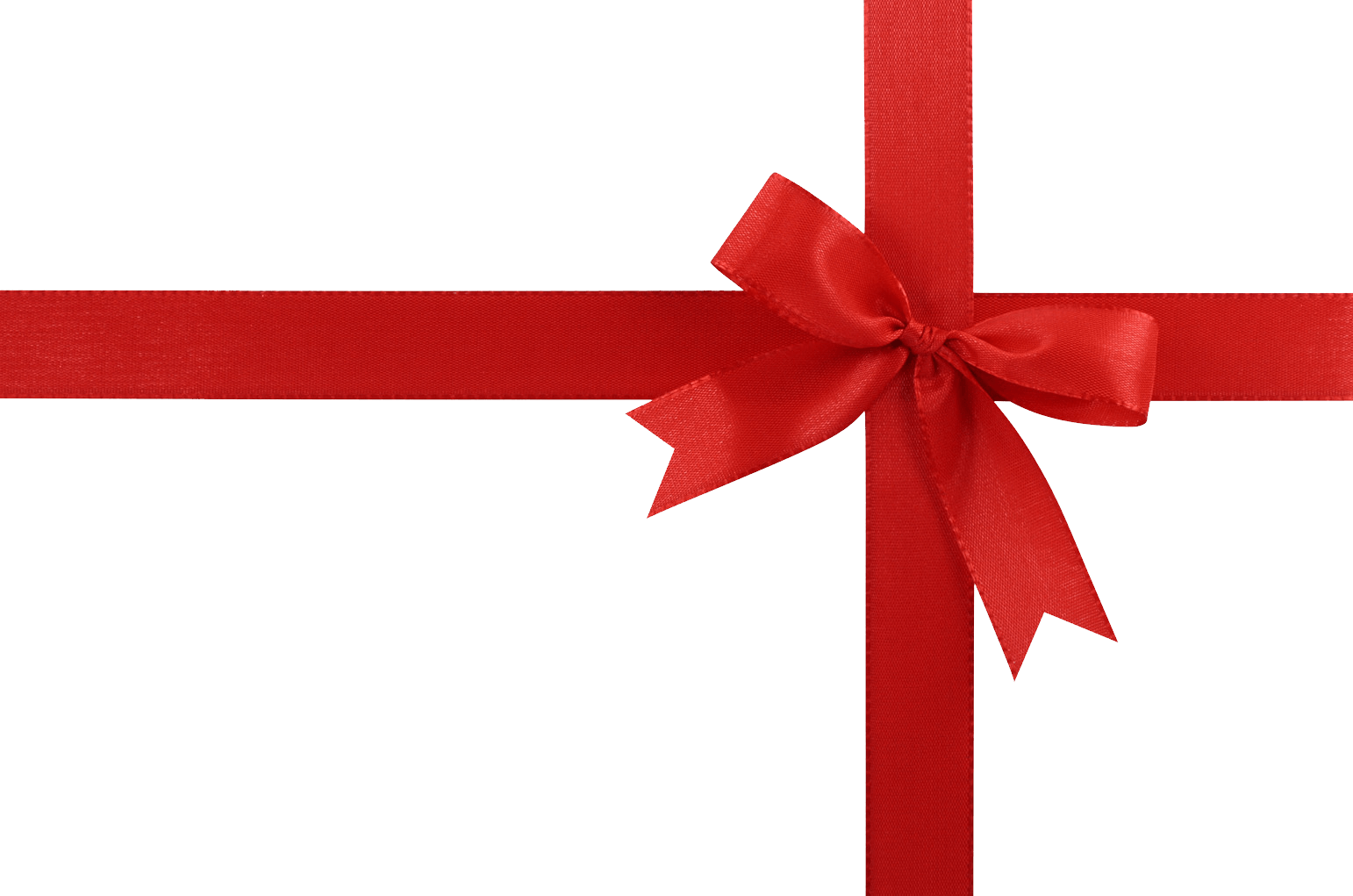 Red Gift Ribbon Png Image Transparent PNG Image