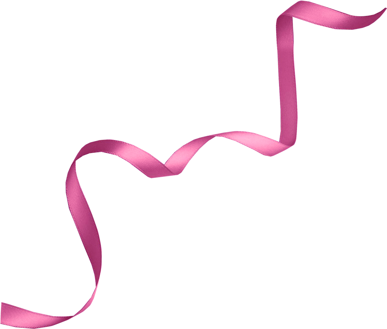 Pink Ribbon HD Image Free PNG Transparent PNG Image