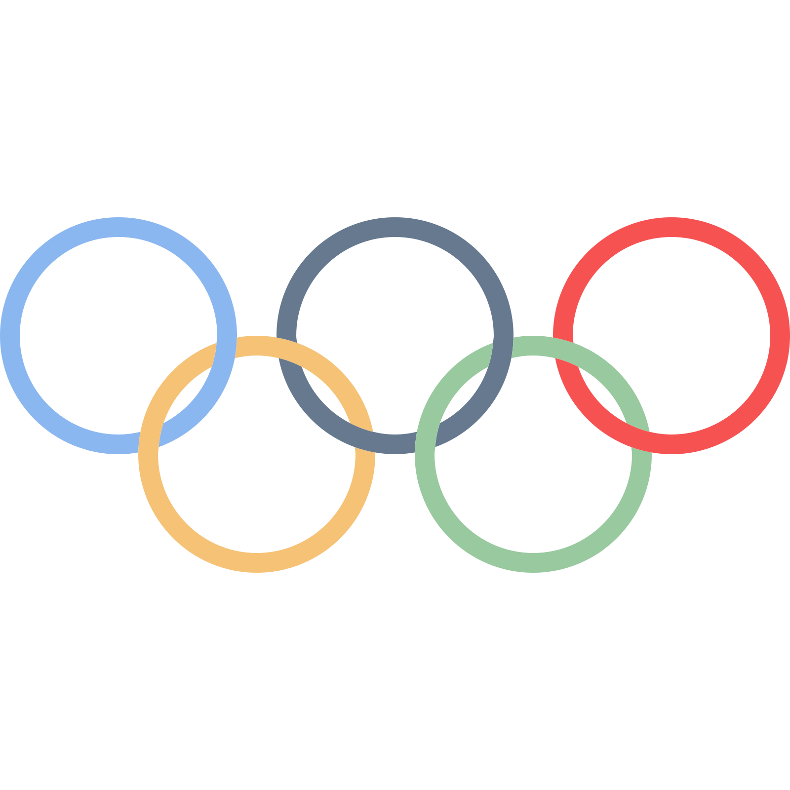 Olympic Olympics Winter Area Text Symbols Games Transparent PNG Image