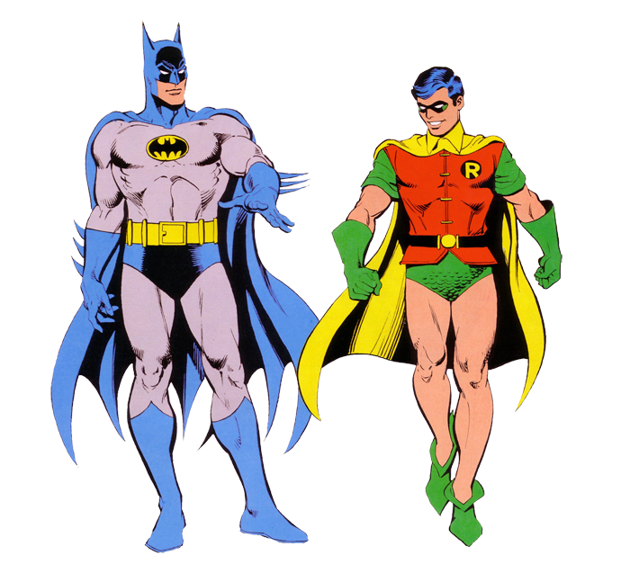 Batman And Robin Photos Transparent PNG Image