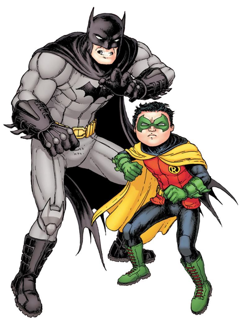 Batman And Robin Clipart Transparent PNG Image