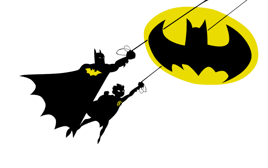 Batman And Robin Transparent Image Transparent PNG Image