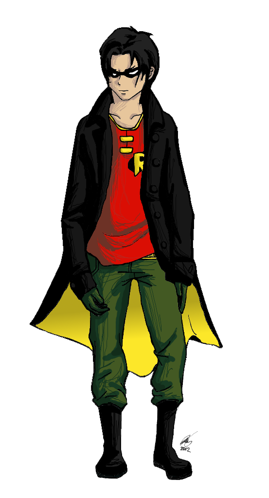 Robin Comic Clipart Transparent PNG Image