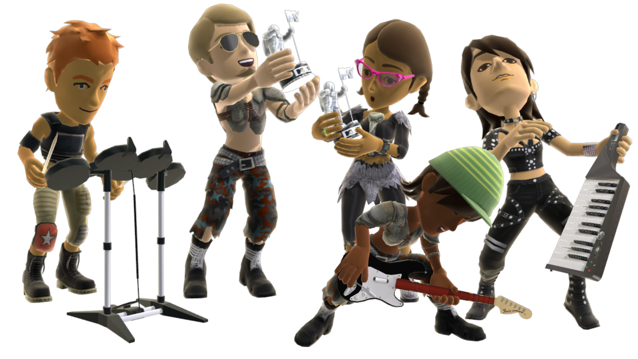 Rock Band Transparent PNG Image