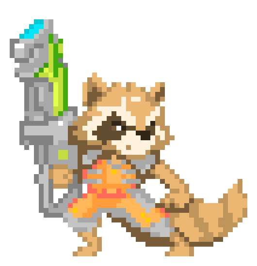 Raccoon Cartoon Rocket Free HQ Image Transparent PNG Image