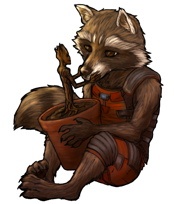 Raccoon Rocket Marvel Download HQ Transparent PNG Image