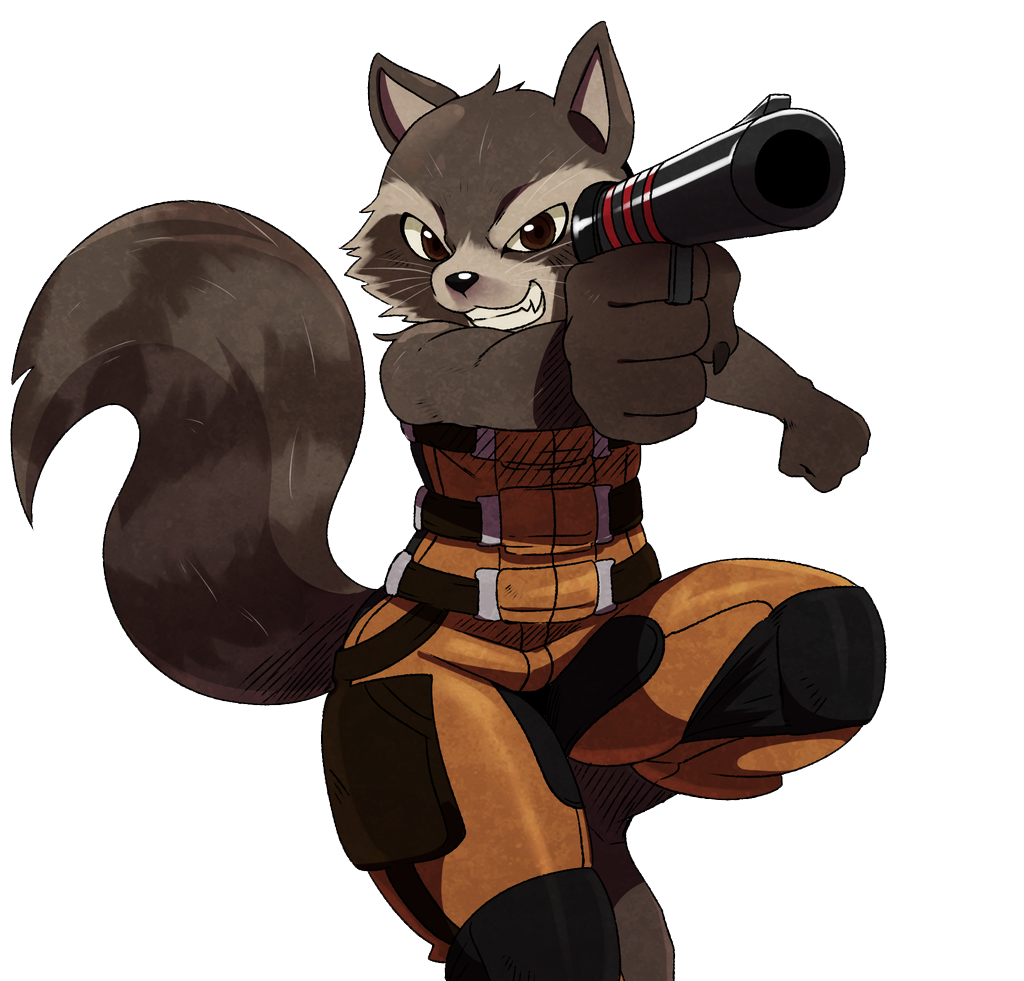 Raccoon Rocket Marvel PNG Image High Quality Transparent PNG Image