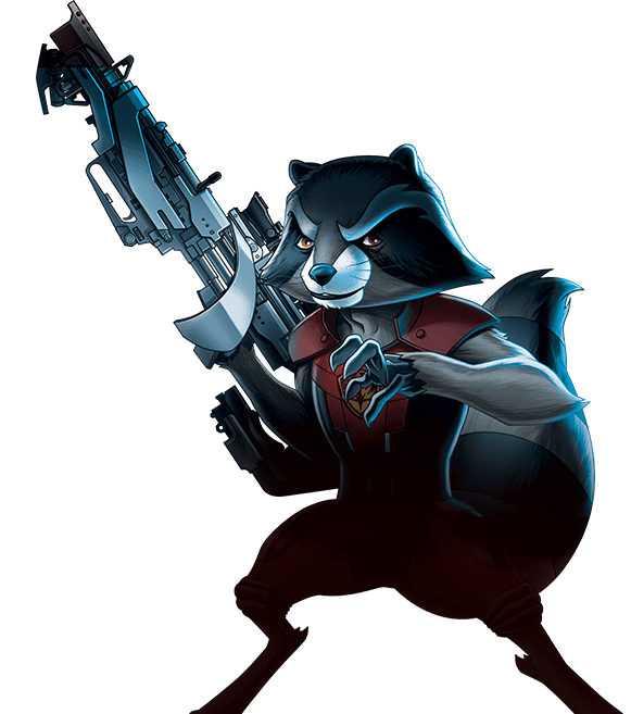 Rocket Raccoon Transparent Transparent PNG Image