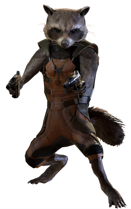 Rocket Raccoon File Transparent PNG Image