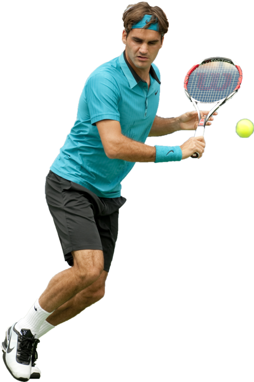 Roger Federer Clipart Transparent PNG Image