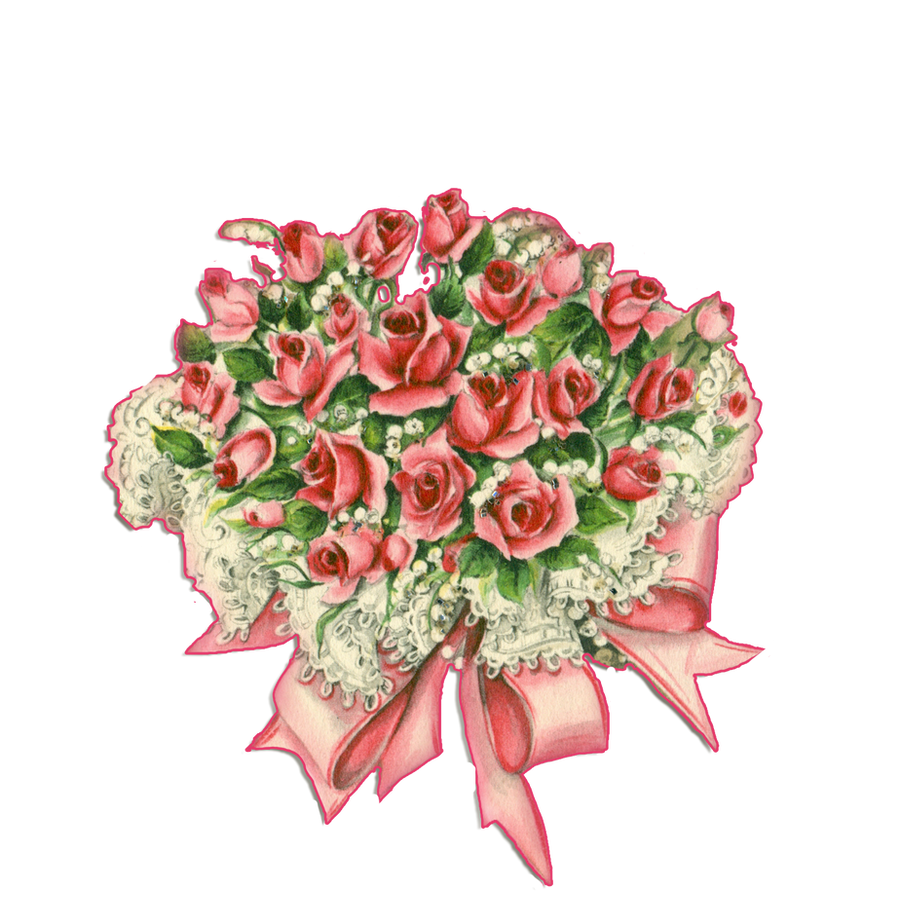 Bouquet Fresh Pic Rose Free Download PNG HQ Transparent PNG Image