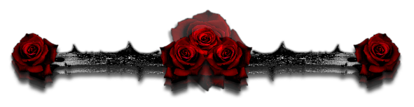 Gothic Rose Clipart Transparent PNG Image