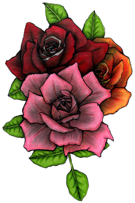 Rose Tattoo Png Pic Transparent PNG Image