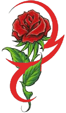 Rose Tattoo Download Png Transparent PNG Image