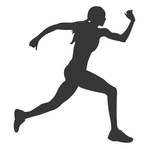 Running Athlete Female Free Clipart HD Transparent PNG Image