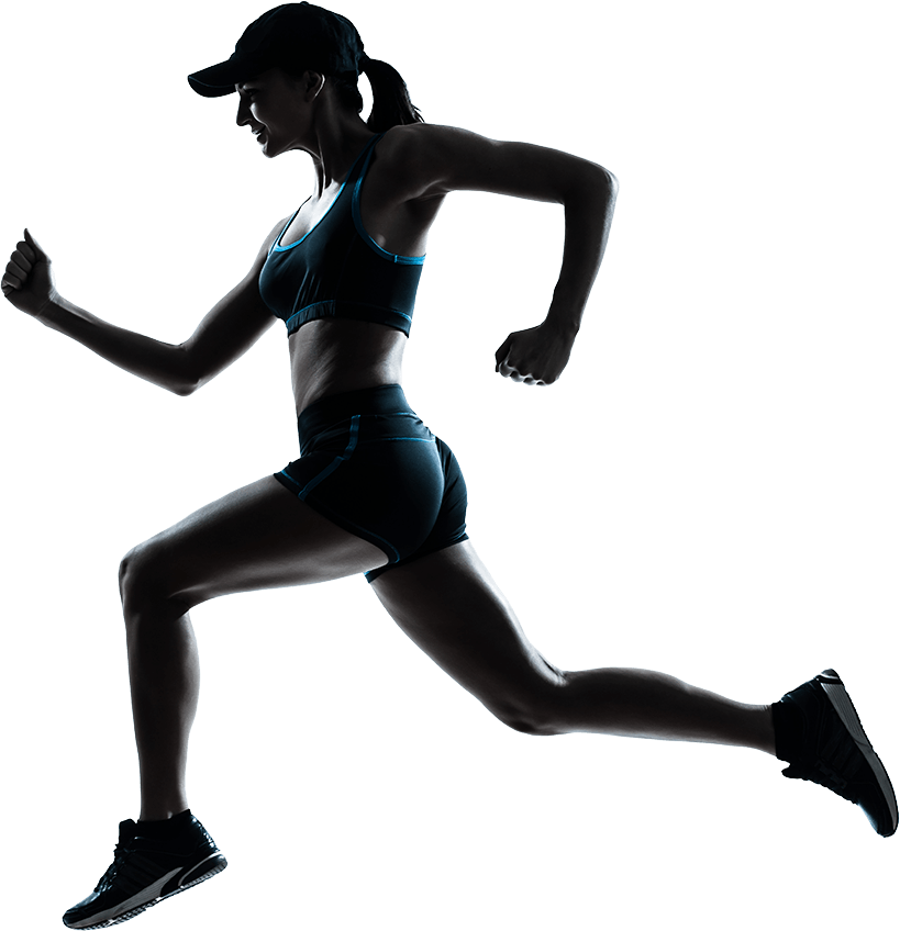 Running Athlete Female PNG Image High Quality Transparent PNG Image