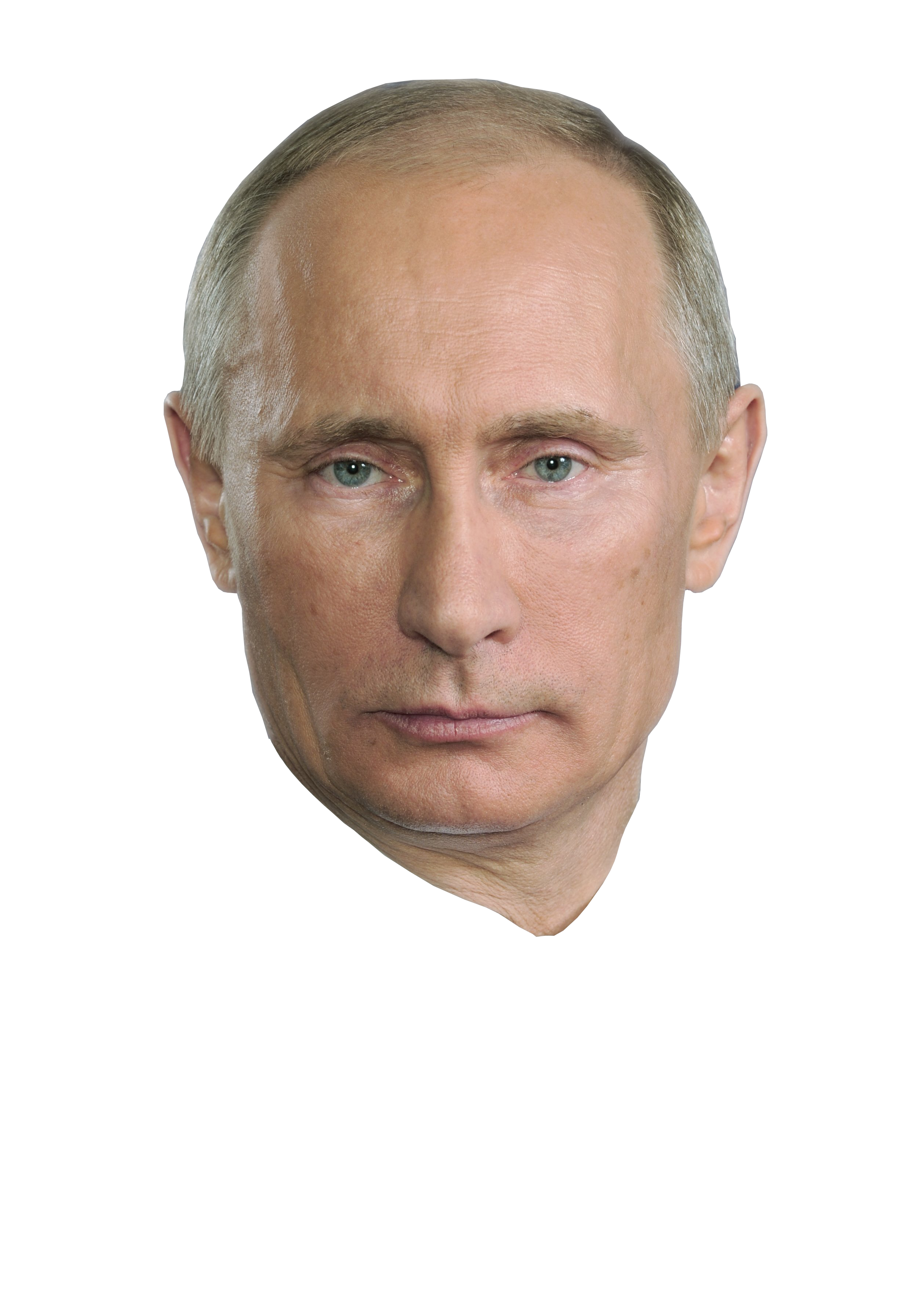 Head Putin Neck Vladimir Face Russia Transparent PNG Image