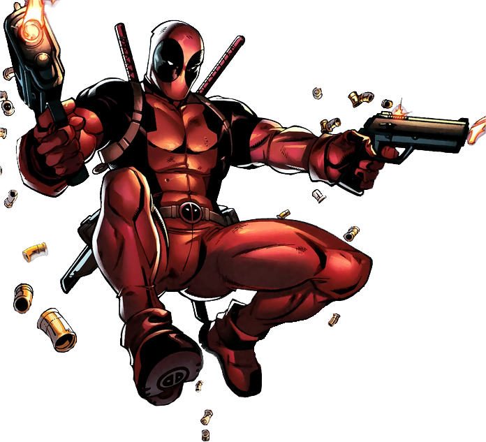 Deadpool Character Fictional Wolverine Mercenary Book Comic Transparent PNG Image