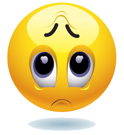 Sad Emoji Photos Transparent PNG Image