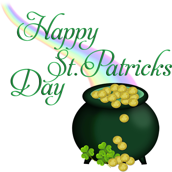 Irish People Food Patrick Shamrock Saint Text Transparent PNG Image