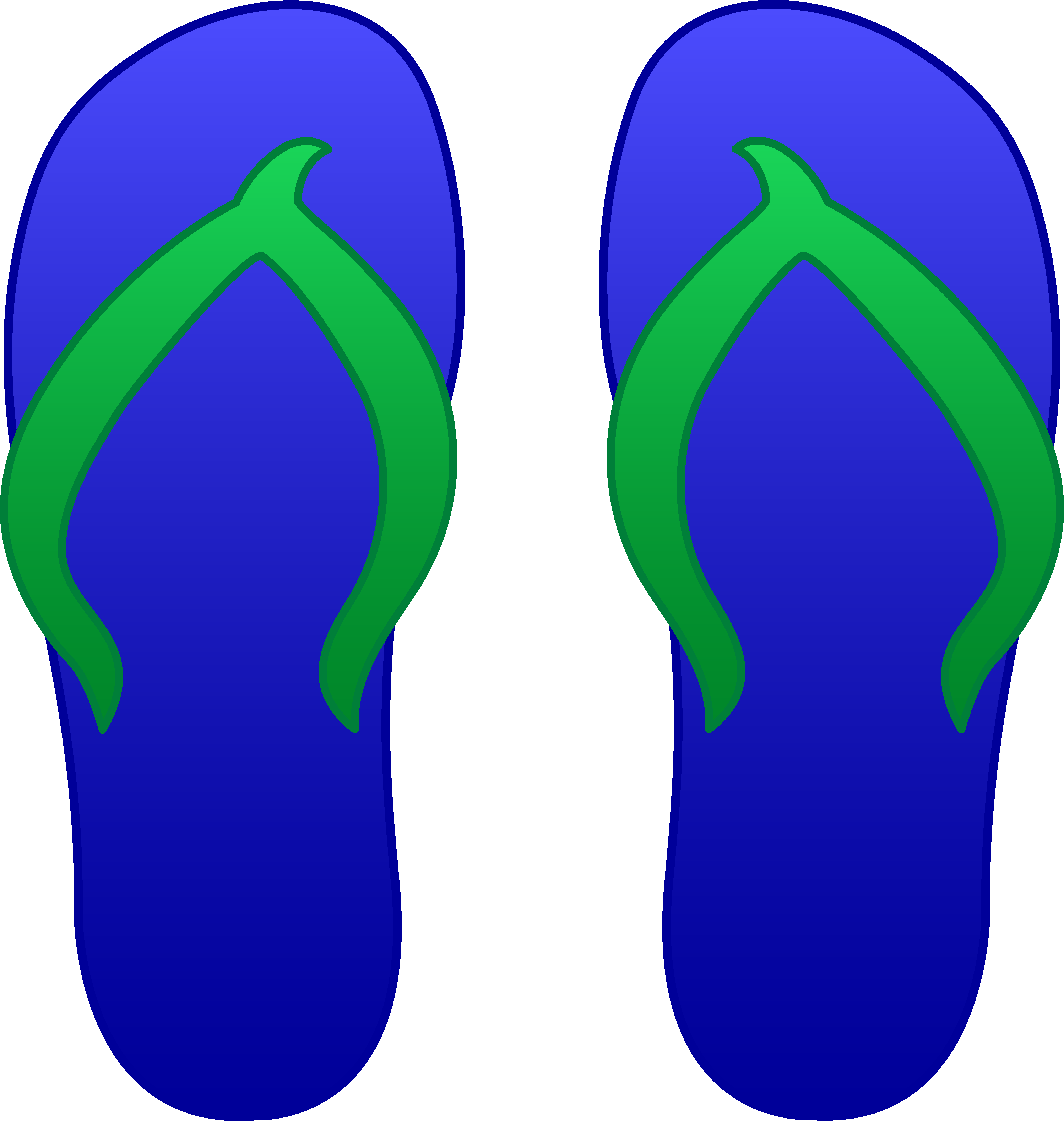 Beach Sandal Image Transparent PNG Image