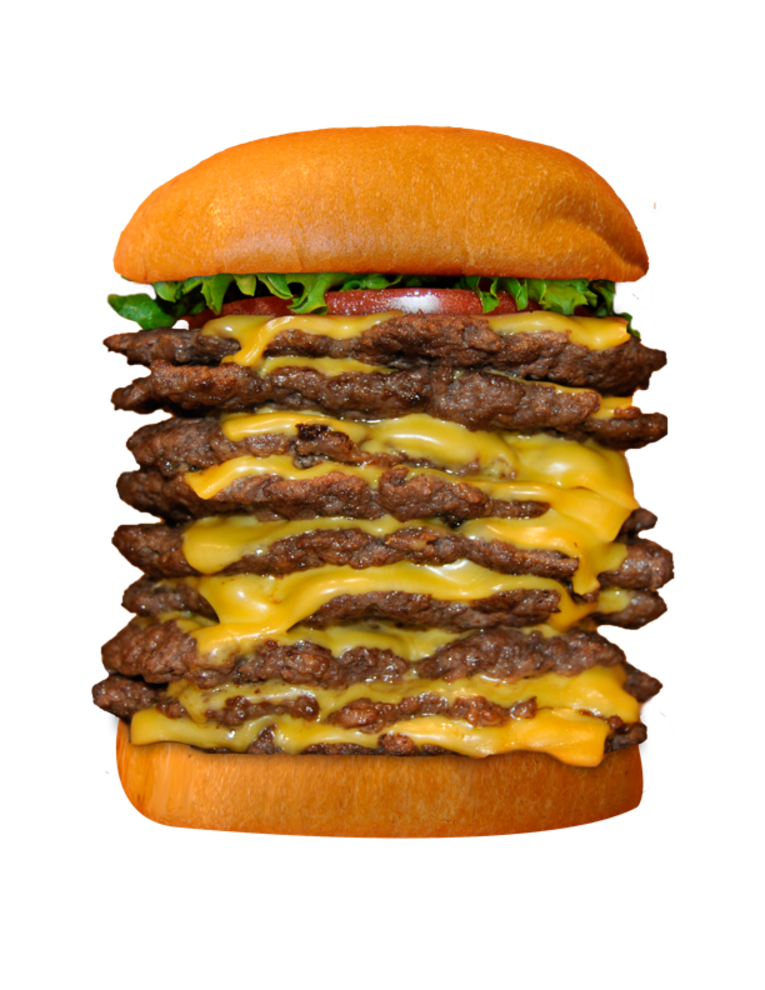 Hamburger Mcdonald'S Cheeseburger Pounder Baconator Quarter Patty Transparent PNG Image