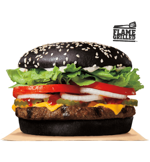 King Whopper Hamburger Food Fast Burger Bun Transparent PNG Image