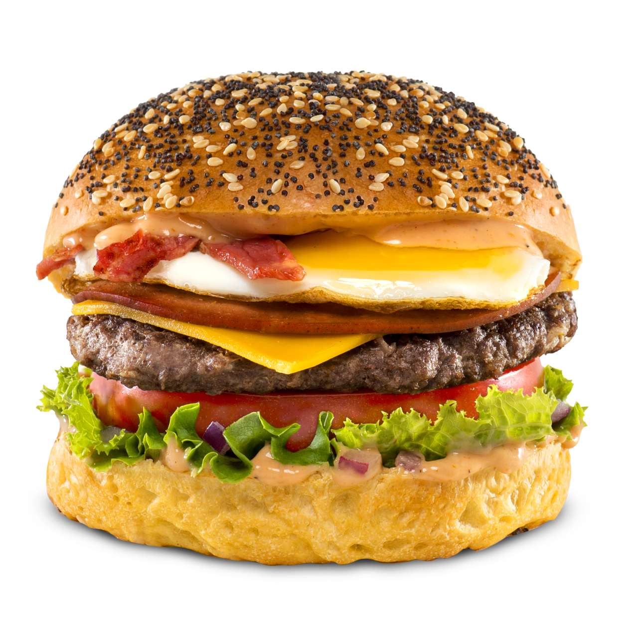 And Cheese Sandwich Hamburger Ham King Food Transparent PNG Image