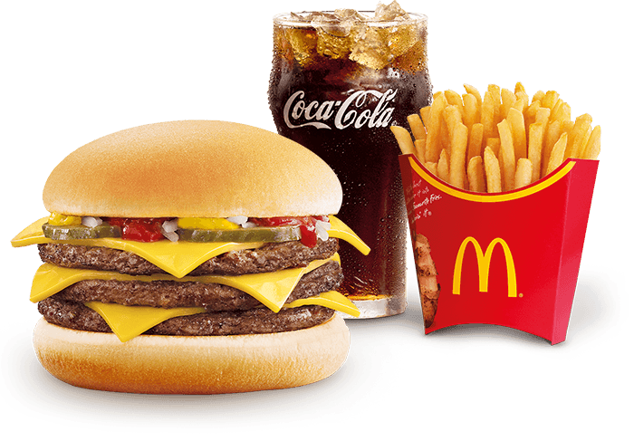 King Hamburger Food Mcdonald'S Cheeseburger Fast Burger Transparent PNG Image