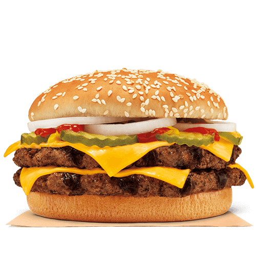 King Whopper Hamburger Food Mcdonald'S Fast Pounder Transparent PNG Image