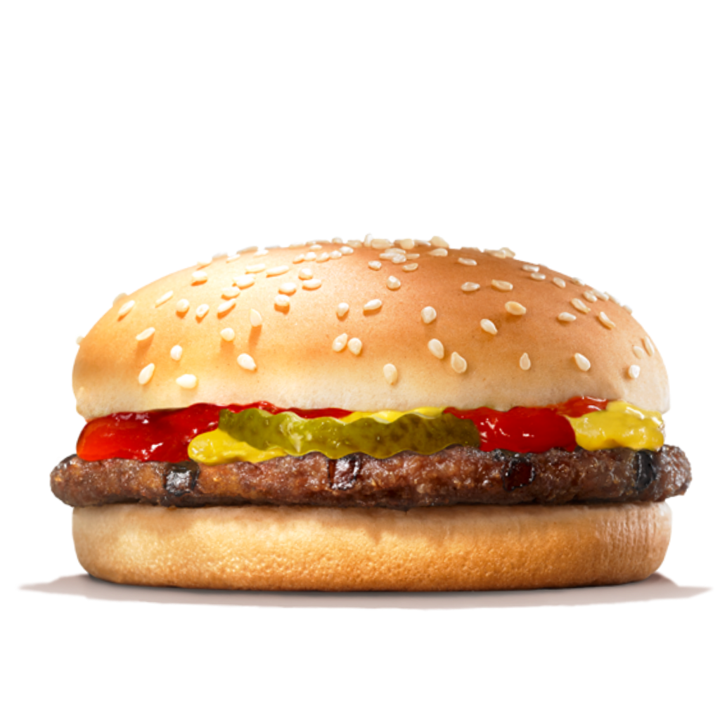 King Whopper Hamburger Big Fries Cheeseburger French Transparent PNG Image