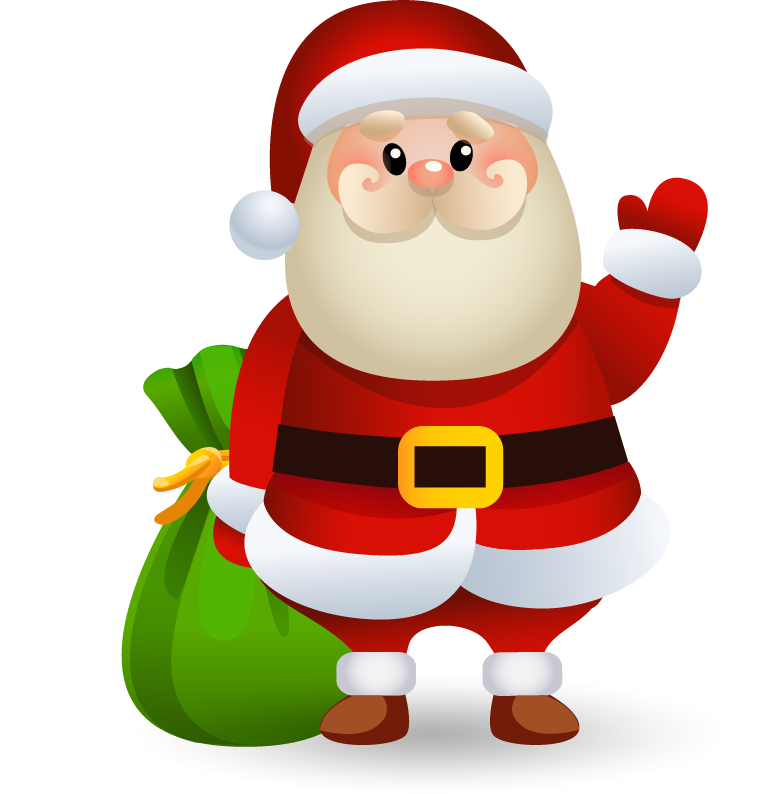 Vector Material Claus Christmas Santa Download Free Image Transparent PNG Image