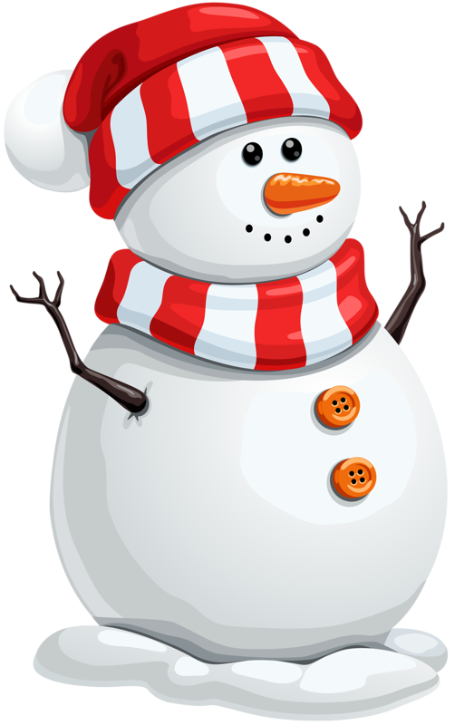 Snowman Cute Claus Decoration Santa Christmas Transparent PNG Image