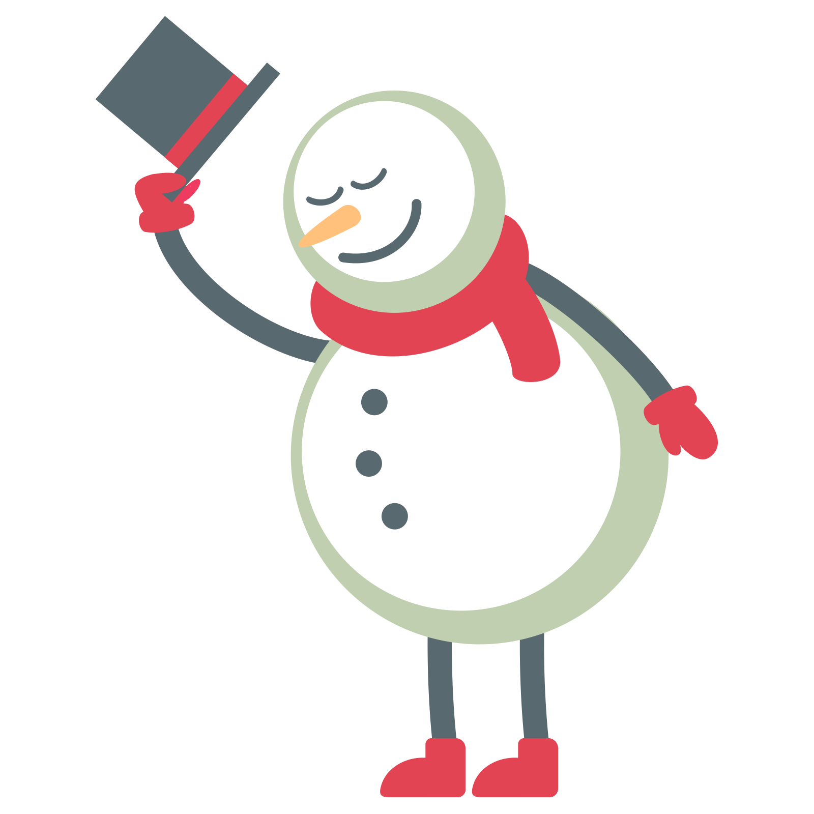 Snowman Beautiful Portable Claus Day Santa Graphics Transparent PNG Image