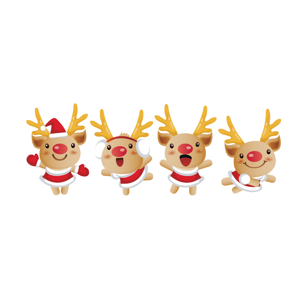 Reindeer Christmas Santa Clauss HQ Image Free PNG Transparent PNG Image