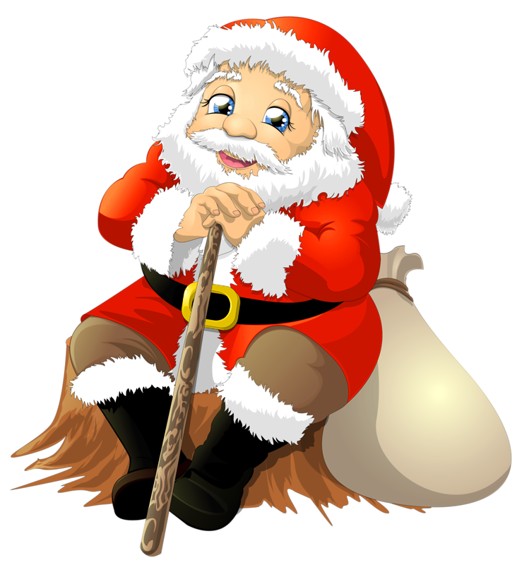 Sticker Imessage Bag Santa Whatsapp With Transparent PNG Image