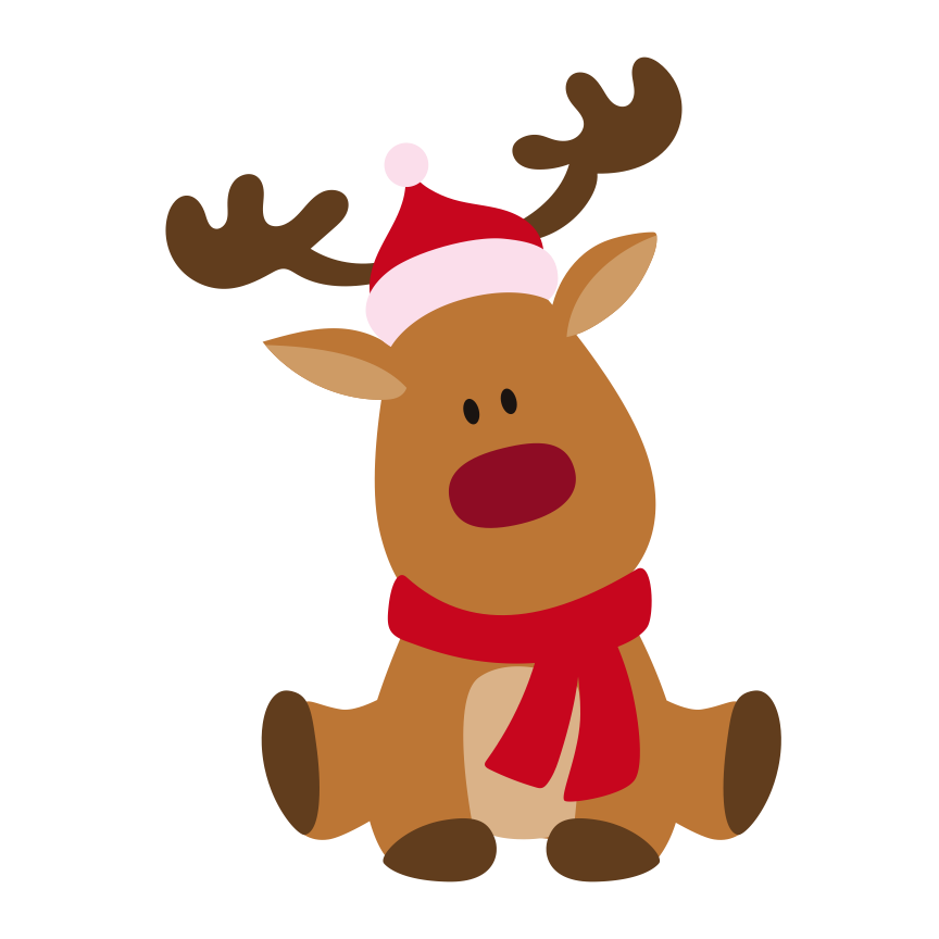 Reindeer Claus Deer Rudolph Santa Download HD PNG Transparent PNG Image