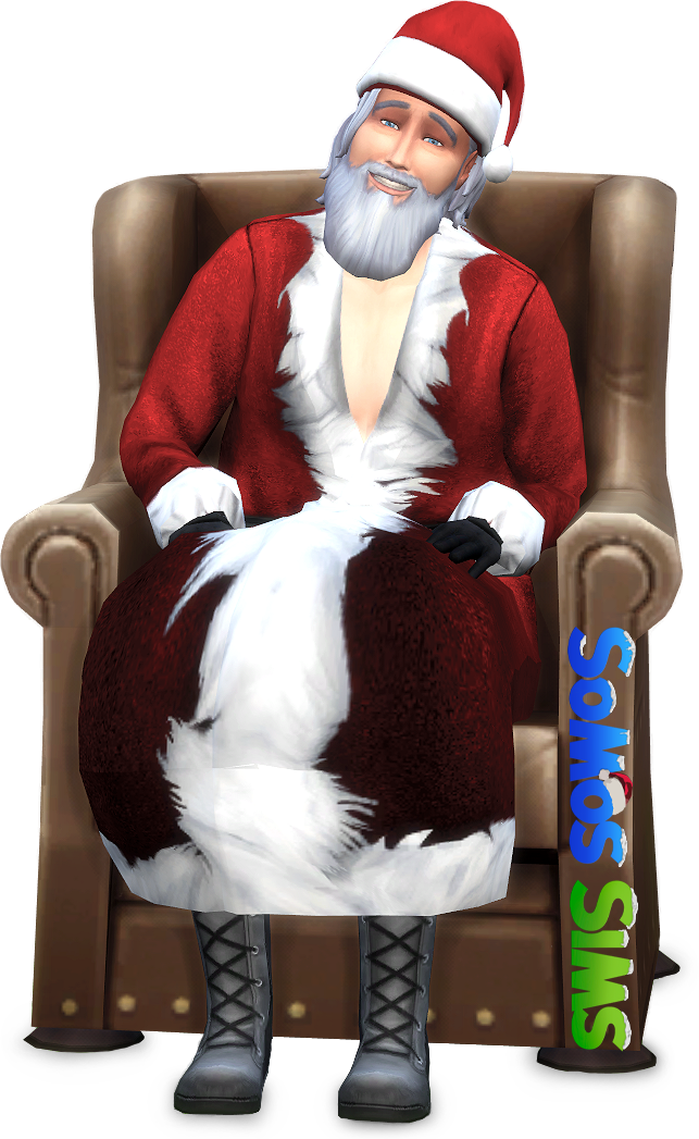 Sims Claus Character Fictional Santa Clothing Transparent PNG Image