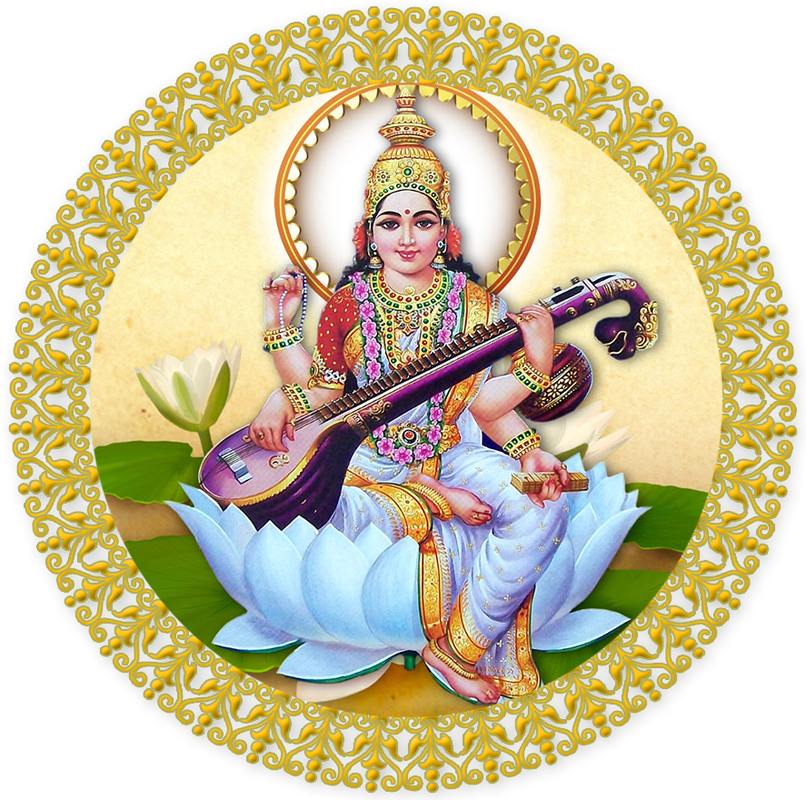 Saraswati Png Transparent PNG Image