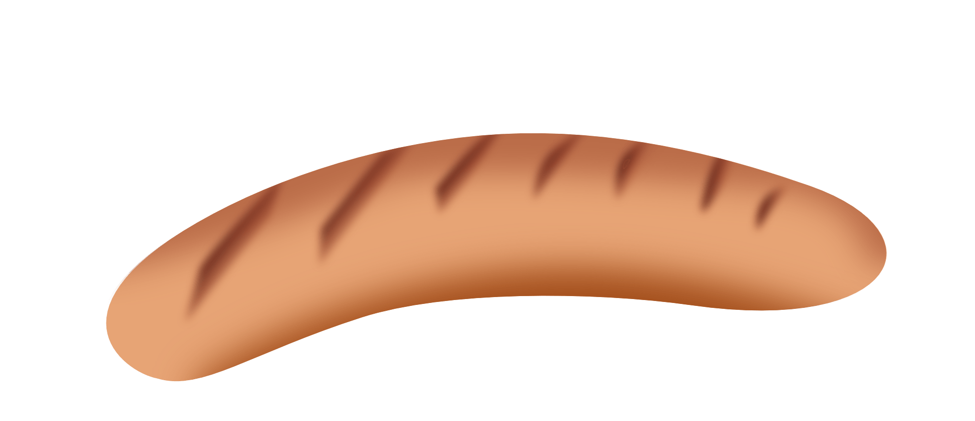 Hot Dog Sausage Png Image Transparent PNG Image