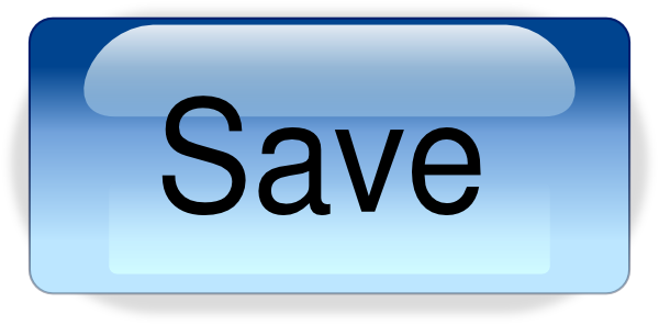 Save Button Clipart Transparent PNG Image