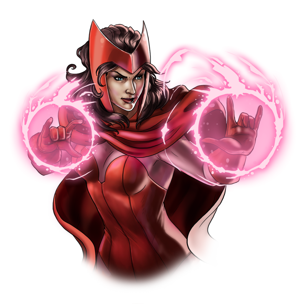 Scarlet Witch Image Transparent PNG Image