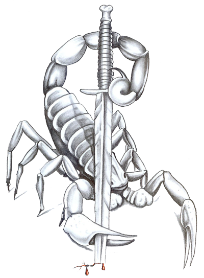 Scorpion Tattoos Free Download Png Transparent PNG Image